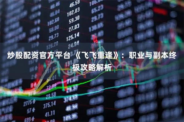 炒股配资官方平台 《飞飞重逢》：职业与副本终极攻略解析